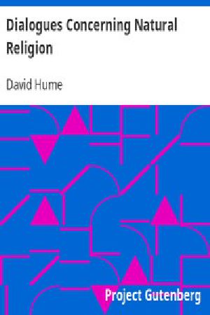 [Gutenberg 4583] • Dialogues Concerning Natural Religion